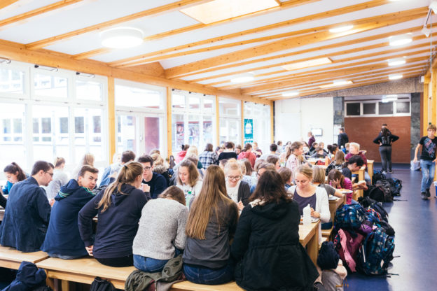 Willkommen in der Mensa und Cafeteria am GaW