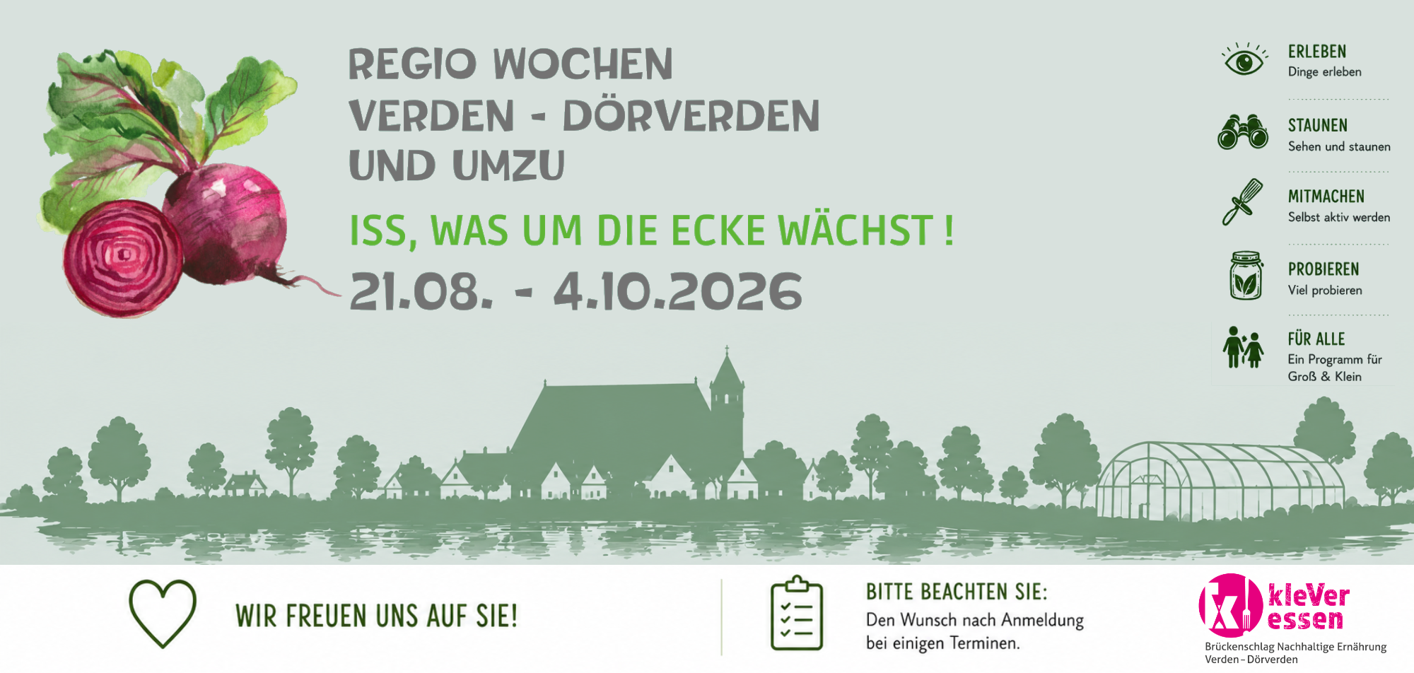 Regio Woche Verden „Iss, was um die Ecke wächst!“